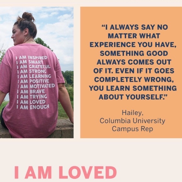 OSFM💕VS PINK “I AM ” PINK ONE SIZE - Picture 3 of 13